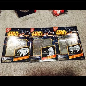 Star Wars metal earth r2-d2 fighter millennium